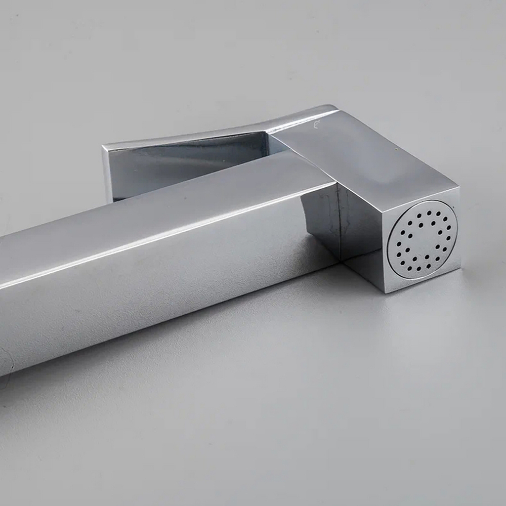 Смеситель с гигиеническим душем 35к G7217-8 GAPPO встраиваемый, БЕЛЫЙ-ХРОМ