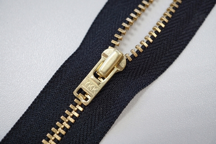 Молния Джинс, цв.580 неразъемная, латунь YKK Тип 3 18 см
