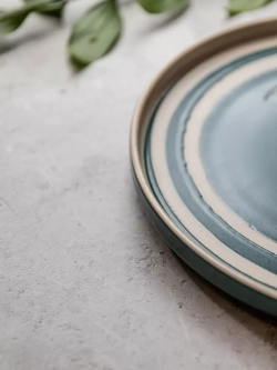 Тарелка плоская с бортом 25,5 см