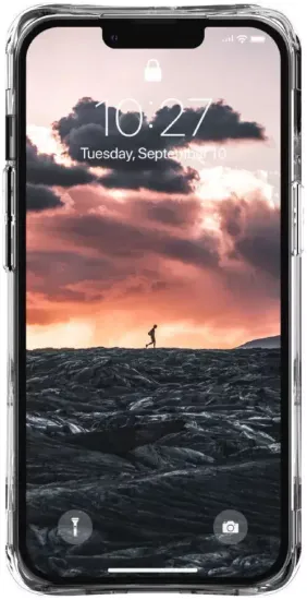 Чехол с поддержкой MAGSAFE Uag Plyo для iPhone 14 Plus 6.7", цвет прозрачный (Ice)