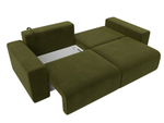 Диван прямой Лига-036 НПБ Классик МИКРОВЕЛЬВЕТ Зеленый