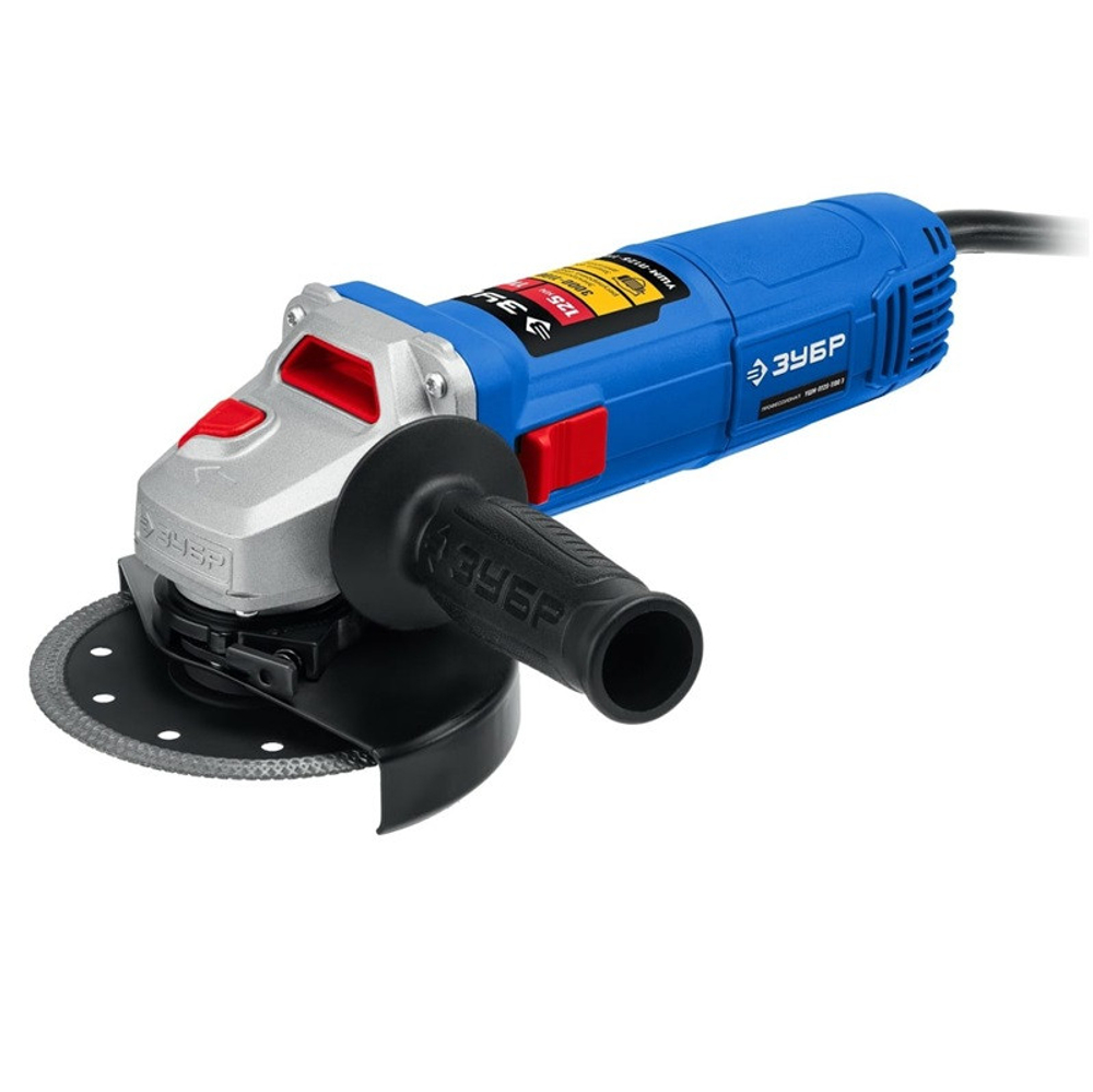 Шлифовальная машина угловая Зубр Профессионал УШМ-П125-1100 Э