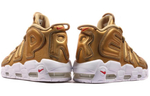 Кроссовки Supreme X Nike Air More Uptempo Metallic Gold