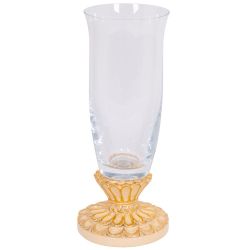 Ваза для цветов Классика с чашей Аура Айвори