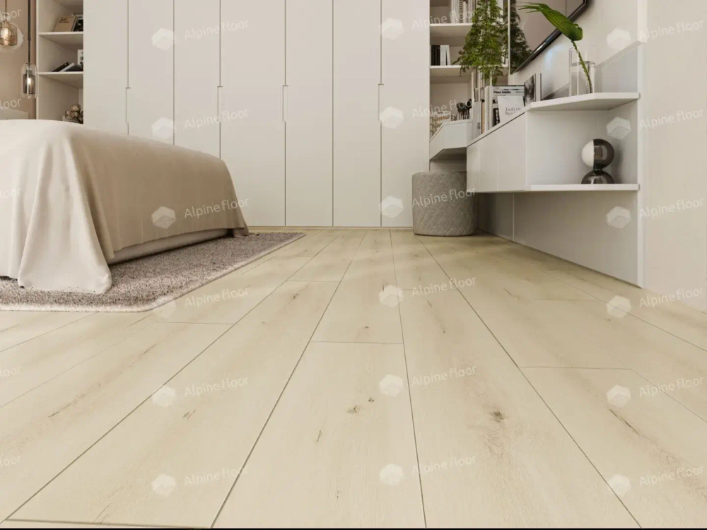 Каменно-полимерная плитка Alpine Floor Solo Plus Ададжио ЕСО 14-401