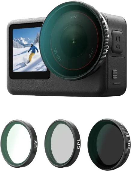 Набор фильтров Action Camera Filter (CPL+ND8/16/32) for DJI OSMO Action 6