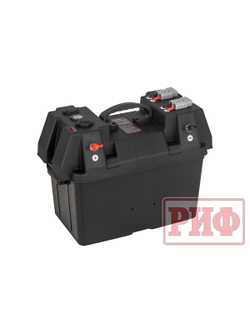 Бокс аккумуляторный 2xUSB, 1x12В, вольтметр с индикацией (424х251х306 мм)
