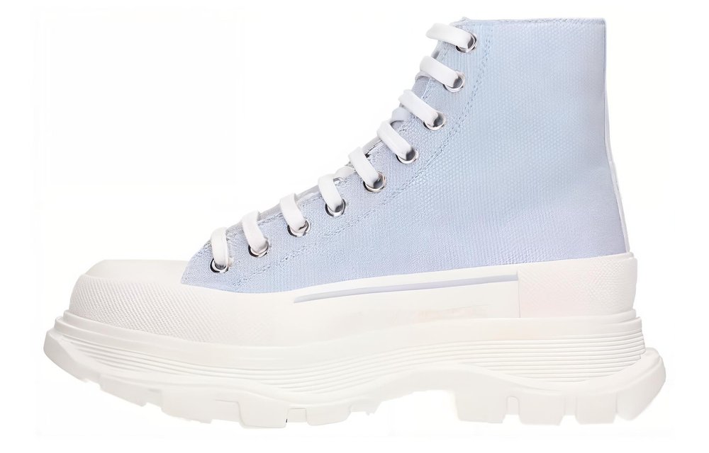 Alexander McQueen Tread Slick Boot "Blue" Women"s