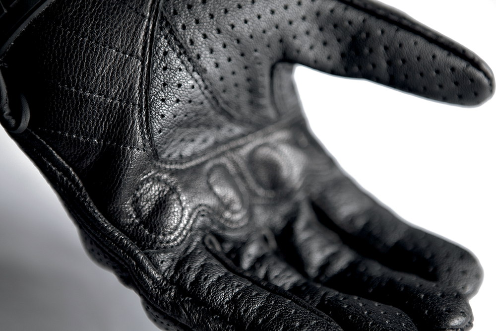 Мотоперчатки - ICON PURSUIT TOUCHSCREEN (женские, перфорированные, черные)