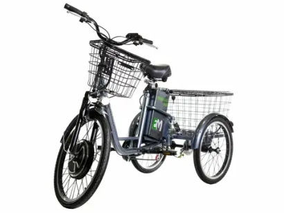 Трехколесный электровелосипед E-motions KANGOO-RU 500 с корзиной