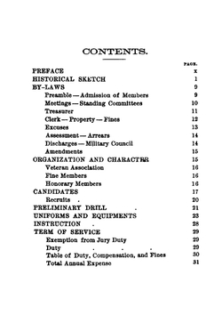First Corps Cadets, Massachusetts Volunteer Militia. Standing Orders | Massachusetts corps of cadets