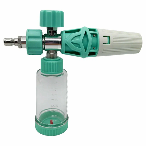 Пенокомплект для моек высокого давления с емкостью 100мл зеленый/фиолетовый