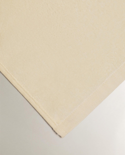 Zara Home Пляжное полотенце из хлопка, кремовый, 150x90 см