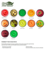 Паста форелевая Berkley PowerBait Natural Scent Glitter Trout Bait Fruits, 50 г, Kiwi Cool