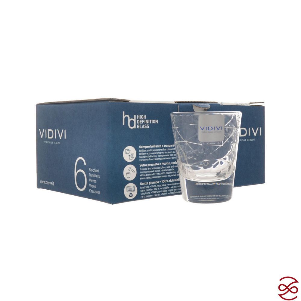 Набор стопок Vidivi Dolomiti 80 мл 7,2*5,7 см (6 шт)