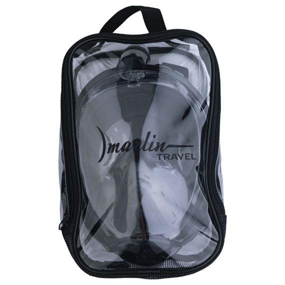 Маска полнолицевая Marlin Travel черный/черный/черный