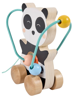 Детская развивающая игрушка "В мире животных" Каталка Панда