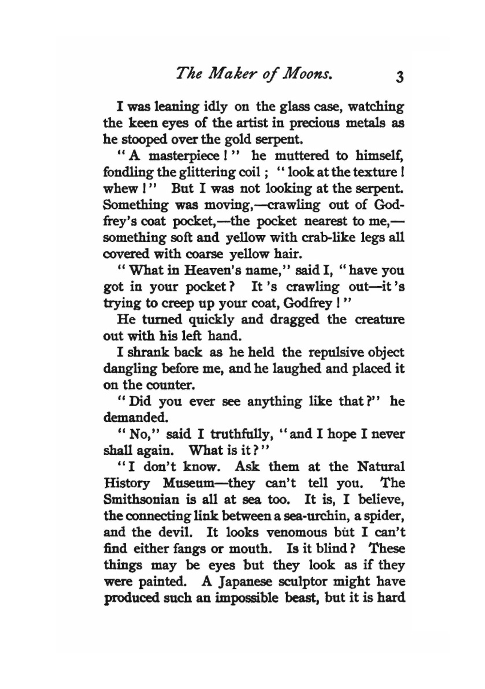 The maker of moons | R.W. Chambers