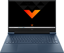 Ноутбук HP Victus 16-e0087ur (4M085EA) 16.1"; 1920x1080 (Full HD), AMD Ryzen 5 5600H, 3300 МГц, 16 Гб DDR-4, 512 Гб SSD, Radeon RX 5500M 4096 Мб, Wi-Fi, Bluetooth, Cam, Windows 10 Home (64 bit), синий