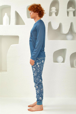 RELAX MODE - Пижама мужская пижама мужская со штанами - 10753