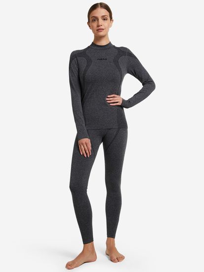 Термобелье женское Rukka Tikka, S, черный меланж