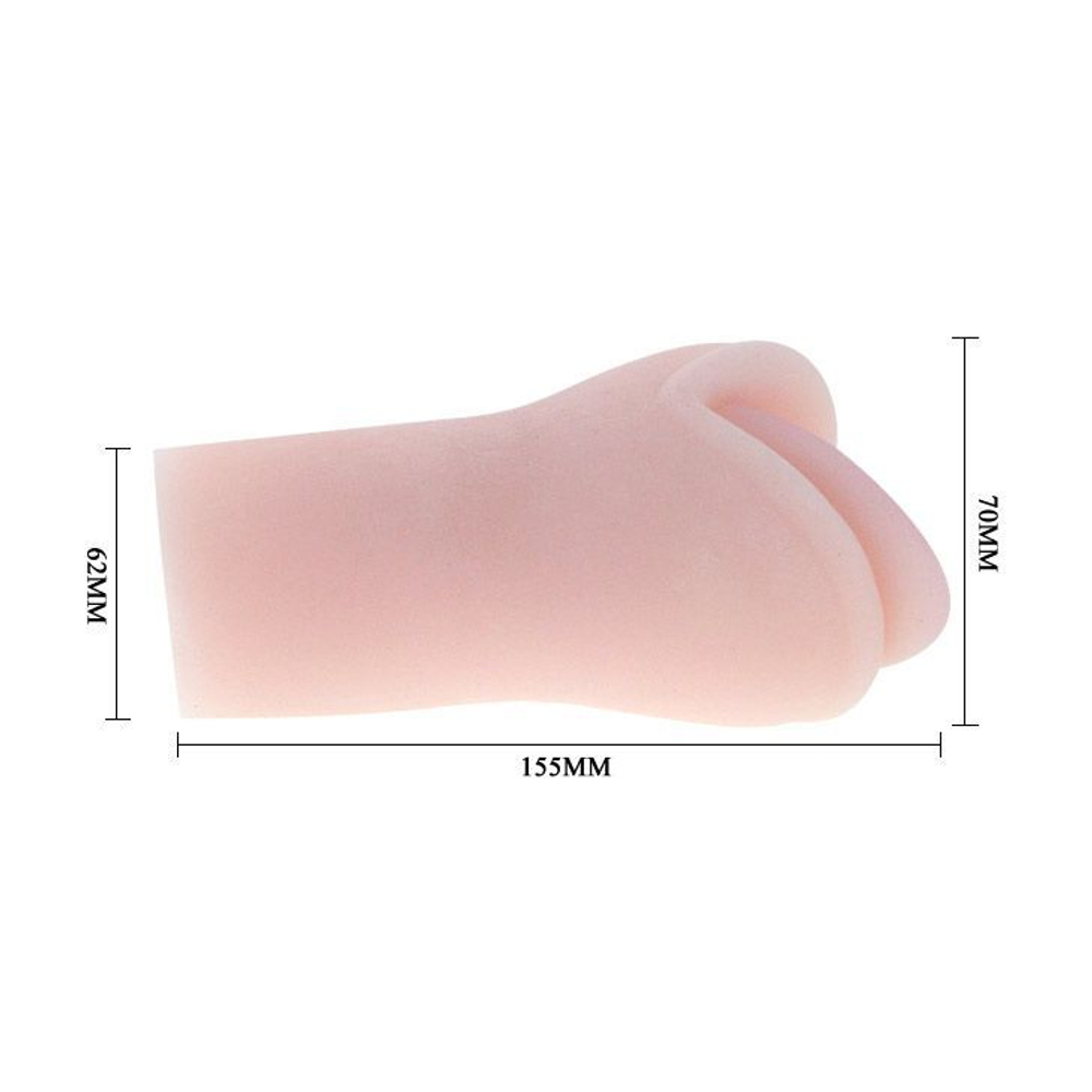 Мастурбатор с грушей Oral Sex (Цвет: телесный)