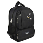 Рюкзак школьный, Феникс+, 30х40х14 см, полиэстер, металлические значки, резиновая нашивка, 1 отделение (-я)