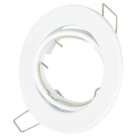 Светильник точечный ST2A WH 50Вт MR16 12В поворотн. штампован. бел. ЭРА C0043805