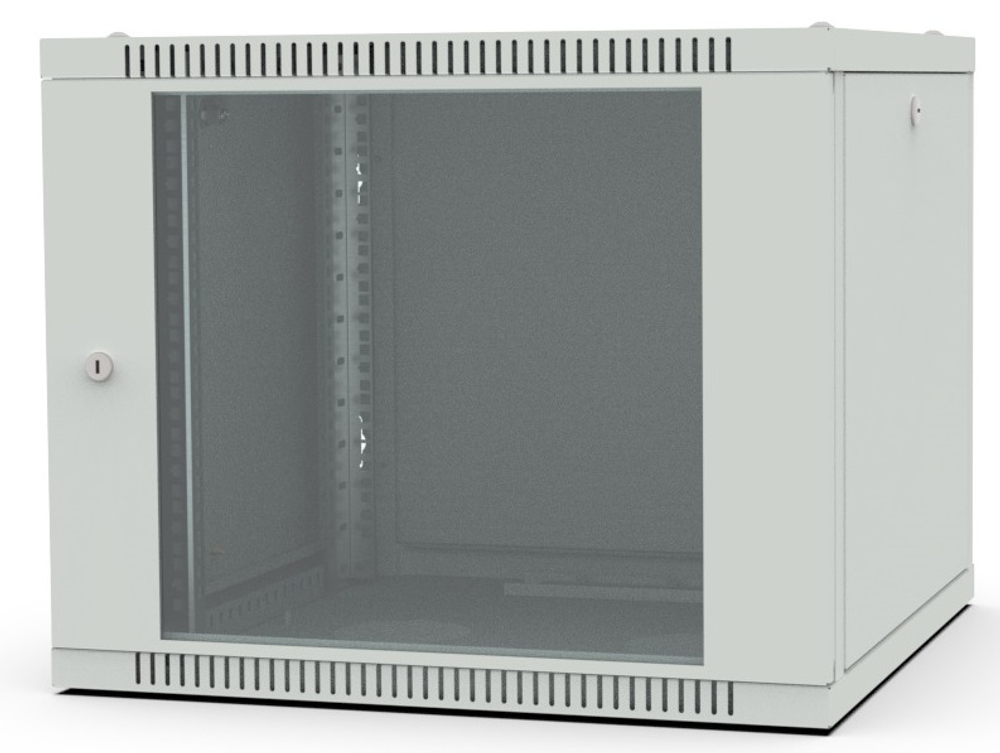 Шкаф настенный 19", 9U Filum FL-WB-0966GM-GY