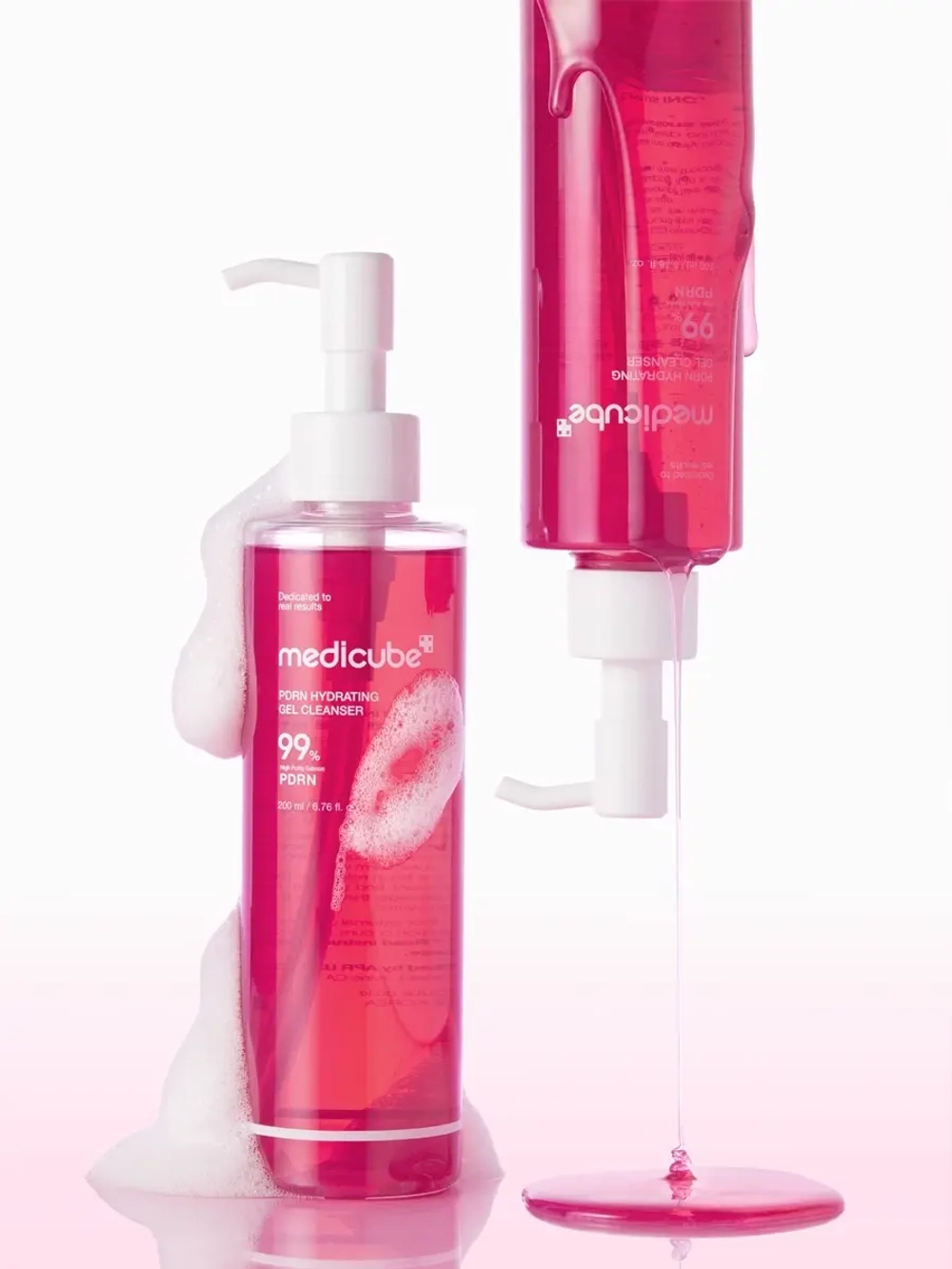 Medicube Увлажняющий гель для умывания с ПДРН и LHA-кислотой PDRN Hydrating Gel Cleanser 200 мл