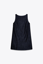 Короткое джинсовое платье — zw collection