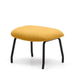 Оттоманка Belina, горчичное букле