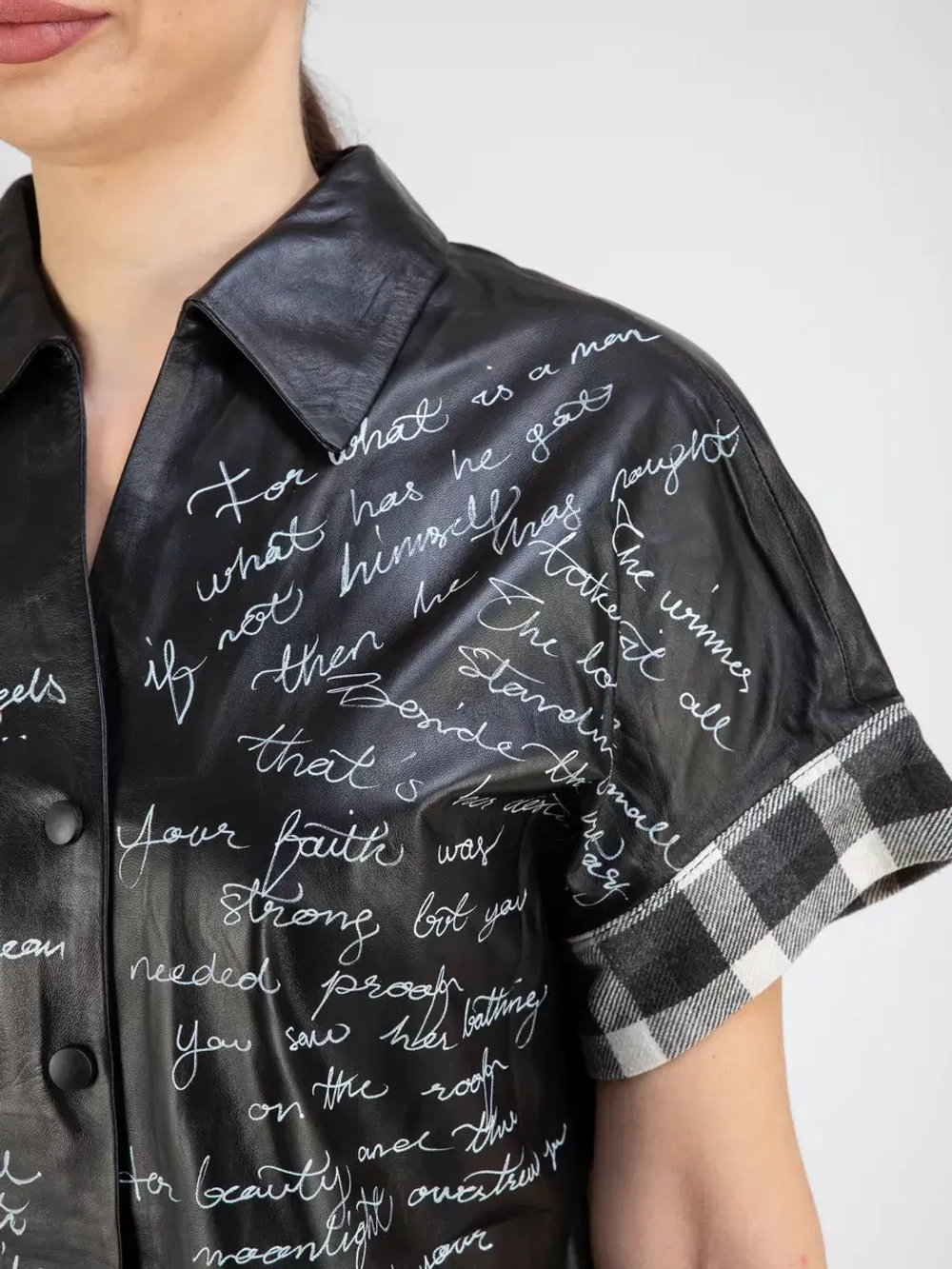 Кожаная куртка натуральная жилет