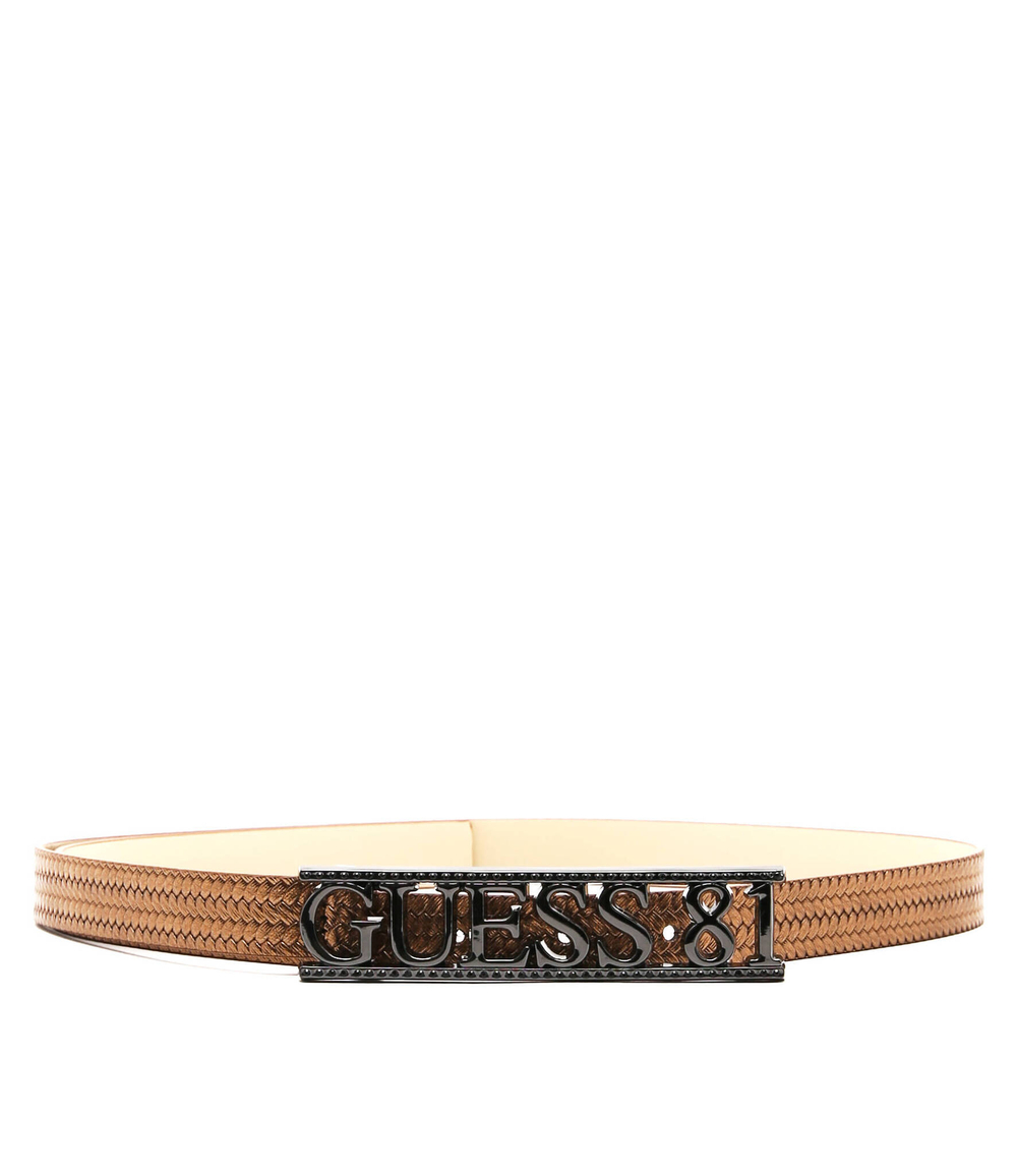ремень elly GUESS - золотой(W2GZ06 WEMI0)