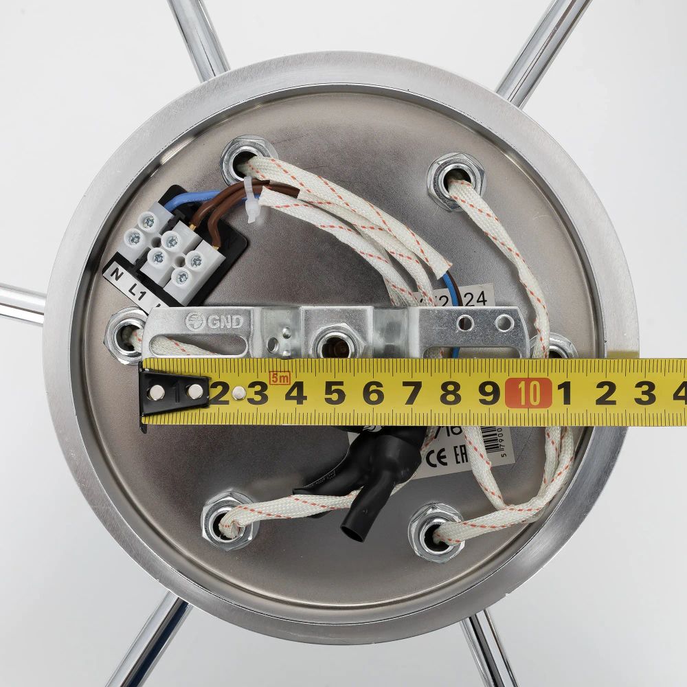 Citilux Буги CL157162 Люстра потолочная Алюминий Хром