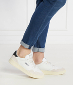 Кожаные кроссовки krew kl kounter lo lace Karl Lagerfeld - белый(KL53020)