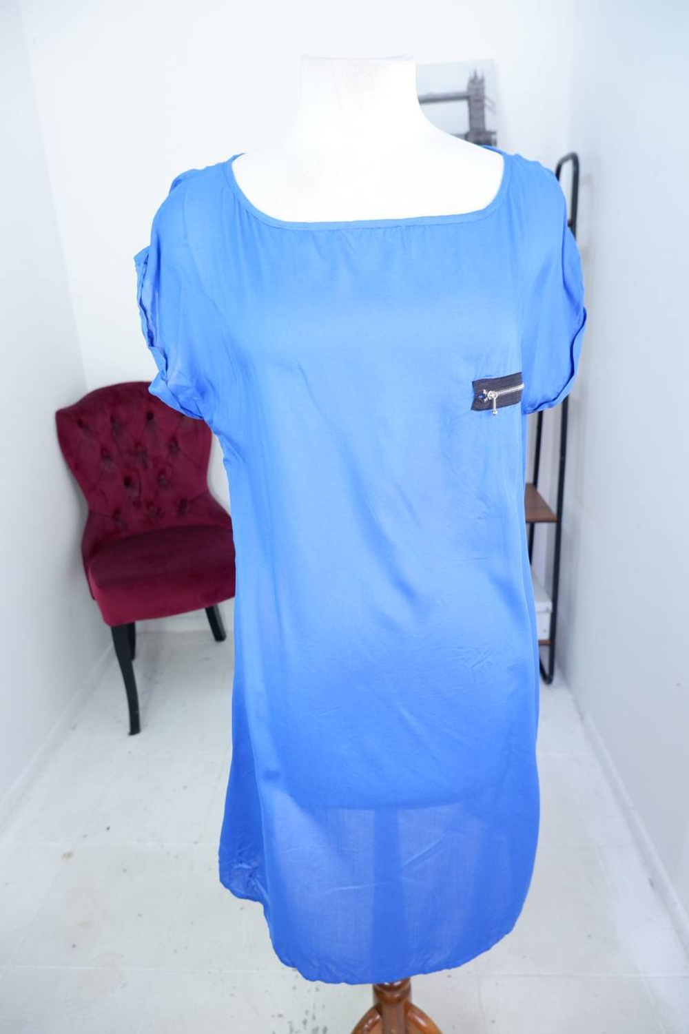 Платье House легкое, маркировка L, визуально 48 размер