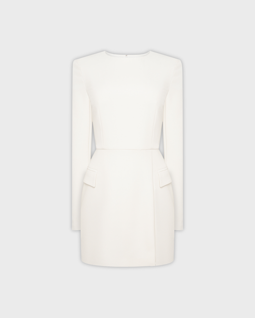 Платье с клапанами