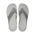 Шлепанцы Crocs LiteRide Flip Smoke Pearl White