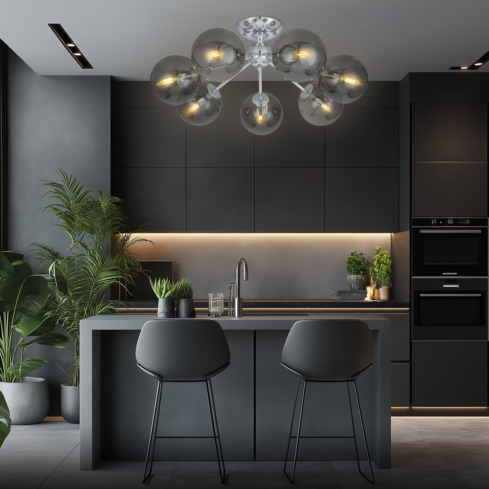 Citilux Томми CL102170 Люстра потолочная Хром