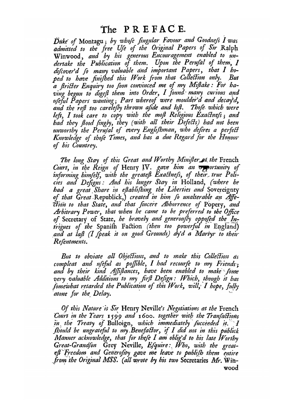 Memorials Of Affairs of State In The Reigns of Q. Elizabeth and K. James I. Volume 1 | R. Winwood; E. Sawyer