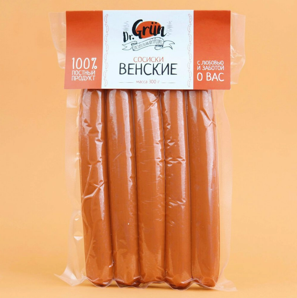 ДГ Продукт растительный Сосиски "Венские" 300г