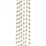 Бусы на ёлку 2м «Капельки», Шампань