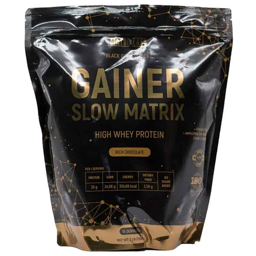 Matrix Labs Slow Matrix Gainer (Slow Carb, High Protein, Prebiotics, Fiber) (1360 гр.)
