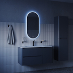 Зеркало с подсветкой 3 в 1 IDDIS Uniq, два навеса, 90/45 см, UNI9045i98