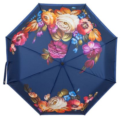 Зонт складной с росписью Жостово