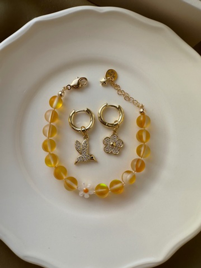 Браслет Дора с перламутром