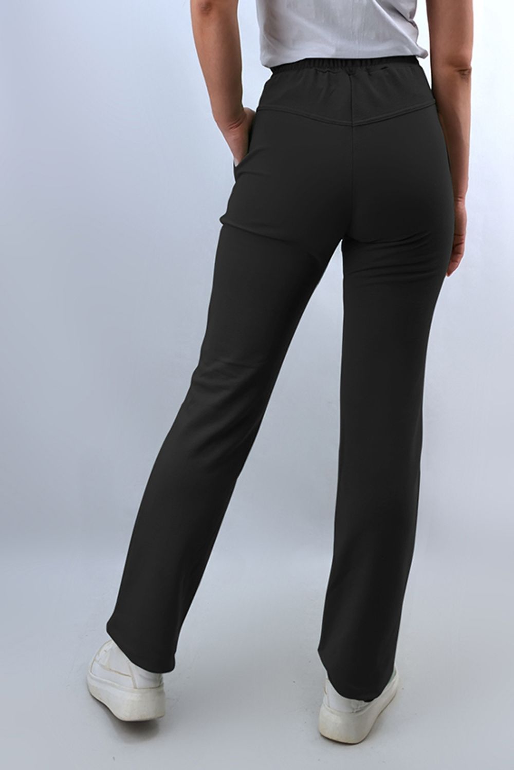 С-25-1 Брюки прямые из футера Уценка