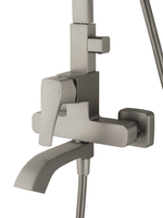 Душевая система WONZON & WOGHAND FLEX, Брашированный никель (WW-88047072-BN)