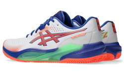 Мужские кросовки для Padel Asics Gel-Challenger 15 Padel - белый/яркий коралловый